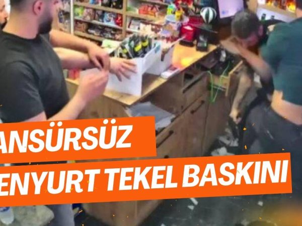 Esenyurt Tekel Bayi Video Sansürsüz